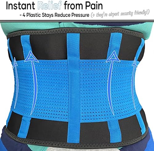  Apoyo Lumbar Fuerte Faja Con Tirantes Dobles para Hombre y Mujer para Ejercicio y Deportes
| Apoyo Lumbar Faja con Tira